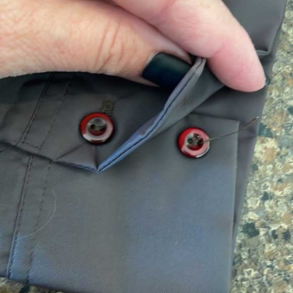 Vintage 70s Obermeyer Japan Khaki Gray Pullover Wind Shirt Size Large - Picture 7 of 9